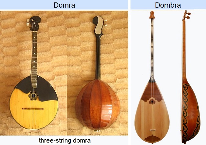 domra and dombra